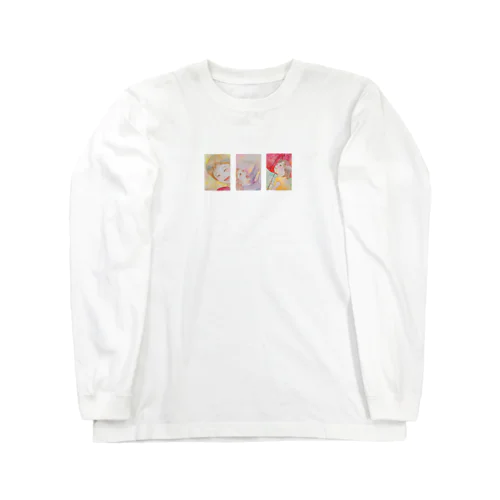 三者三様 Long Sleeve T-Shirt