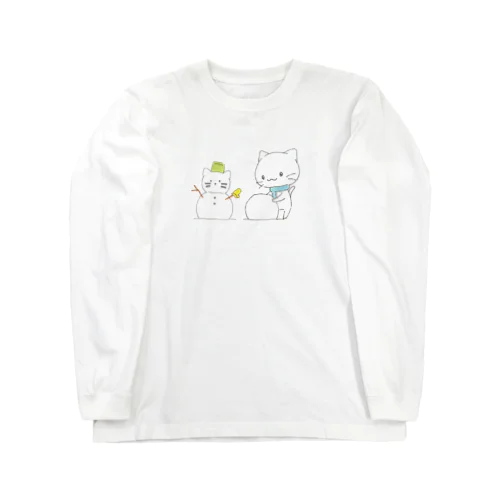 雪だるま Long Sleeve T-Shirt