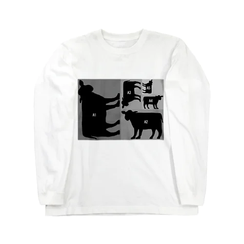 A5牛 Long Sleeve T-Shirt