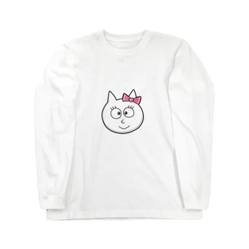 ねこじすたグッズ ロングスリーブTシャツ