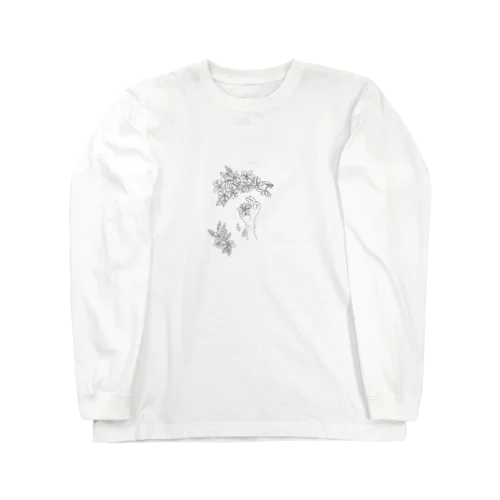 一輪の花 Long Sleeve T-Shirt