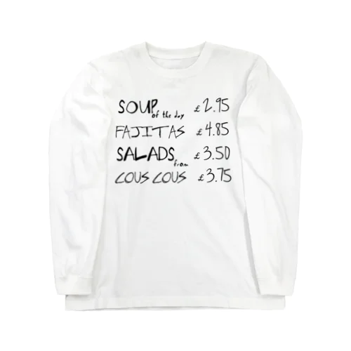 ランチメニュー Long Sleeve T-Shirt