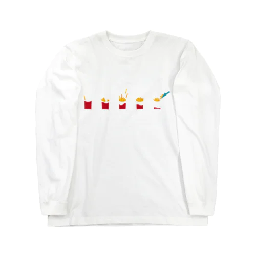 フライドポテト Long Sleeve T-Shirt