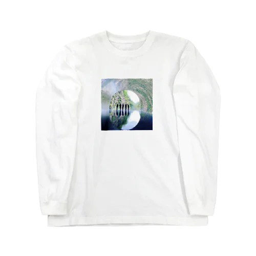 風景柄 Long Sleeve T-Shirt