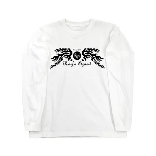 Ray's Spirit Logo ③（BLACK） ロングスリーブTシャツ