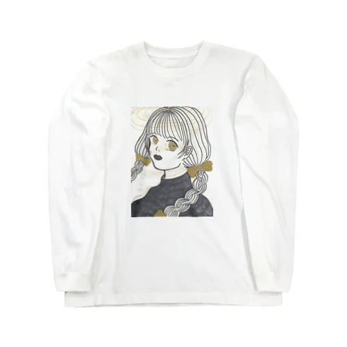 洗脳ぐるぐる_背景付き Long Sleeve T-Shirt