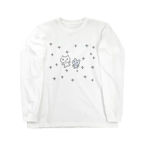 キラキラ増量☆　太陽系キラキラの生き物 Long Sleeve T-Shirt