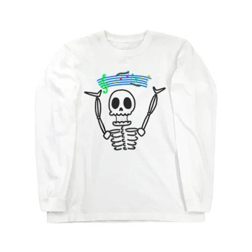 スカルのひらめき！ Long Sleeve T-Shirt