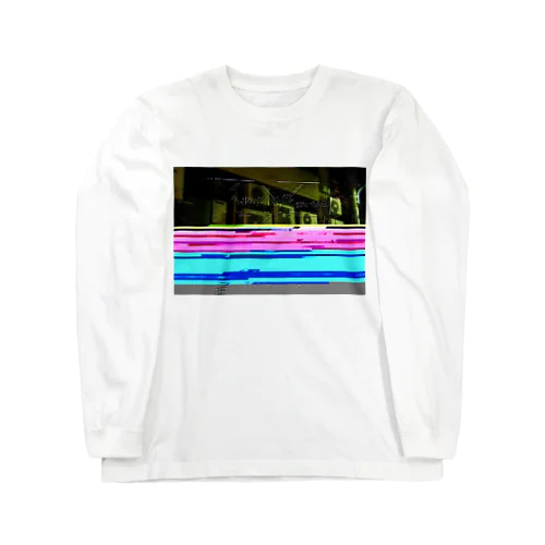 壊れた室外機(大) Long Sleeve T-Shirt