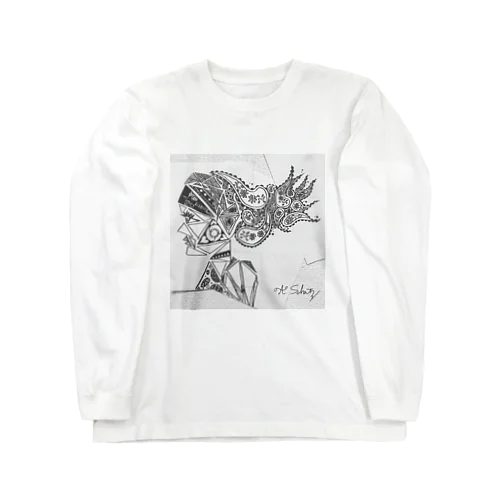 the girl who get wind Long Sleeve T-Shirt