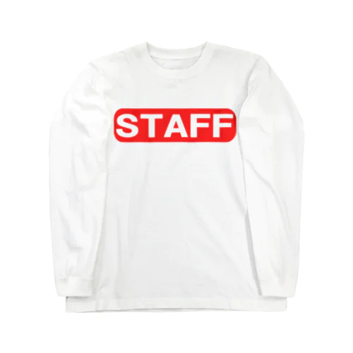 STAFF　ー両面ﾌﾟﾘﾝﾄ Long Sleeve T-Shirt