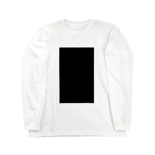 黒色 Long Sleeve T-Shirt