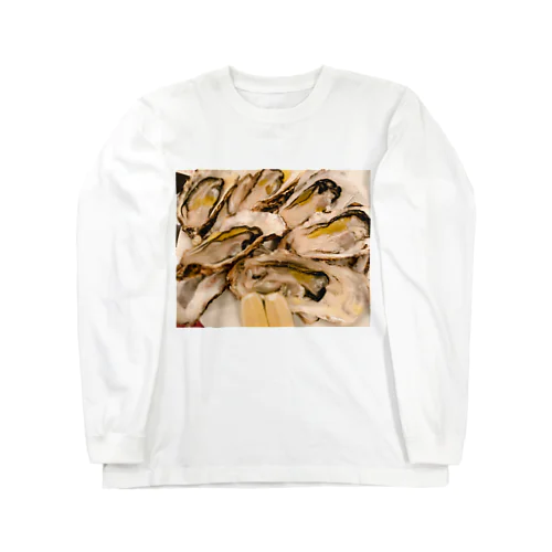 おいしい生牡蠣シリーズ Long Sleeve T-Shirt