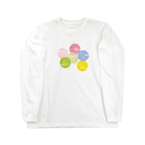 日本の伝統色　春 Long Sleeve T-Shirt