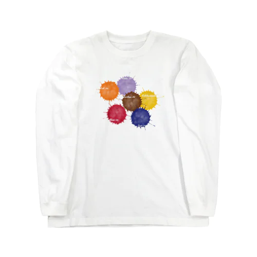 日本の伝統色　秋 Long Sleeve T-Shirt