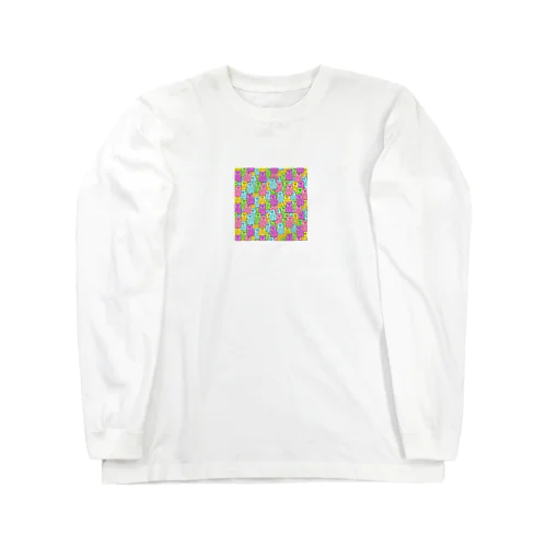 カラフルベアー Long Sleeve T-Shirt