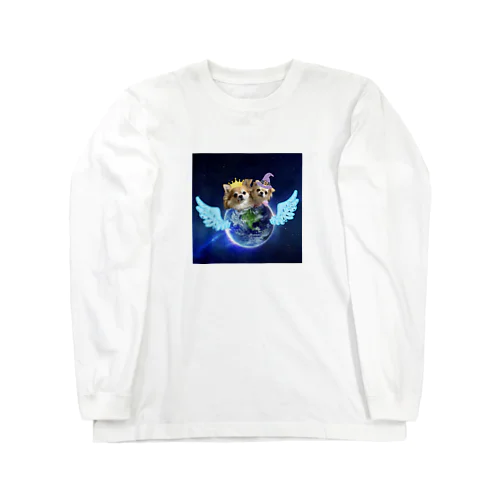 チビちゃんとココちゃんステッカー Long Sleeve T-Shirt