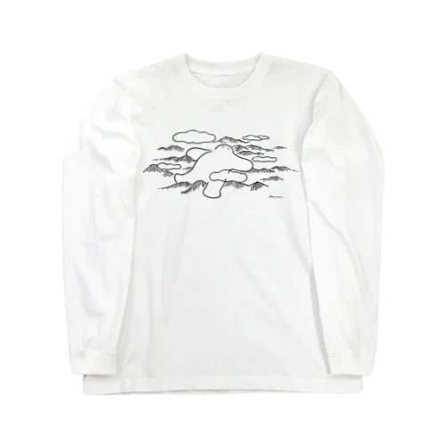 お昼寝するだいだらぼっち Long Sleeve T-Shirt