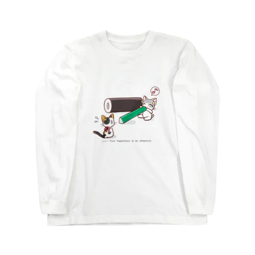 きゅうり取れちゃった〜かっぱ巻き〜寿司 Long Sleeve T-Shirt