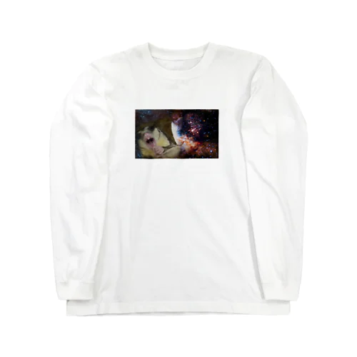 宇宙モモンガ星 Long Sleeve T-Shirt