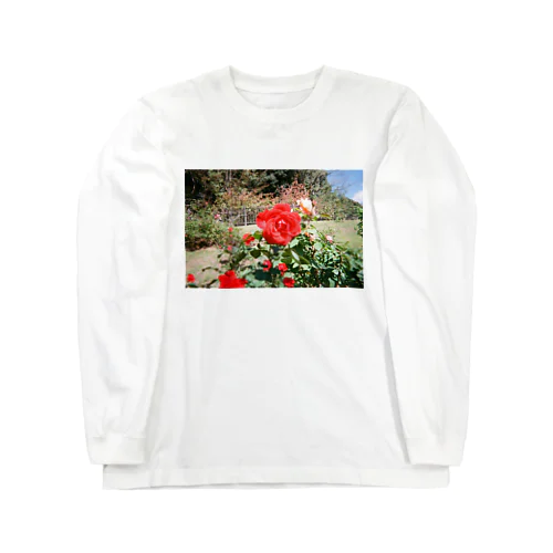 あの日の薔薇 ロングスリーブTシャツ