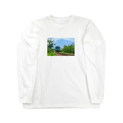 五能線（岩木山） Long Sleeve T-Shirt