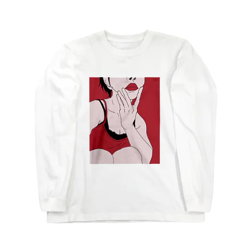 kiss me Long Sleeve T-Shirt