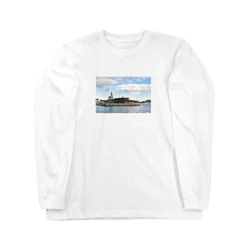 護衛艦「いずも」 Long Sleeve T-Shirt