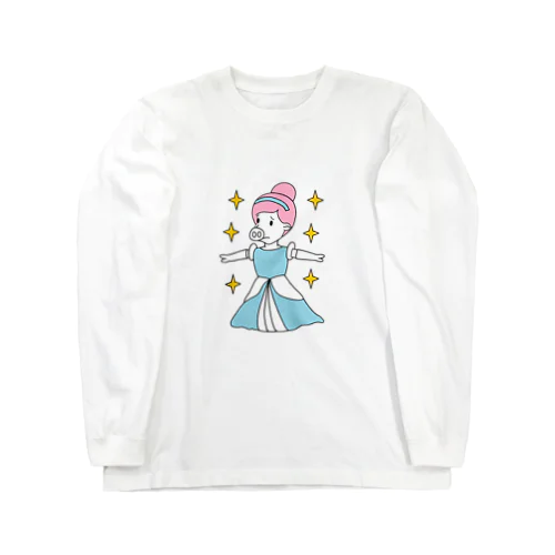 ブタデレラ Long Sleeve T-Shirt