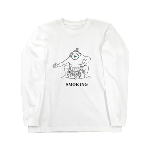 SMOKING Long Sleeve T-Shirt