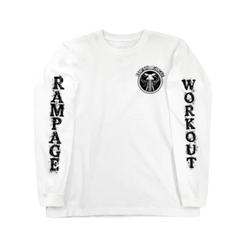 RampageWorkout Logo LongSleeve Long Sleeve T-Shirt