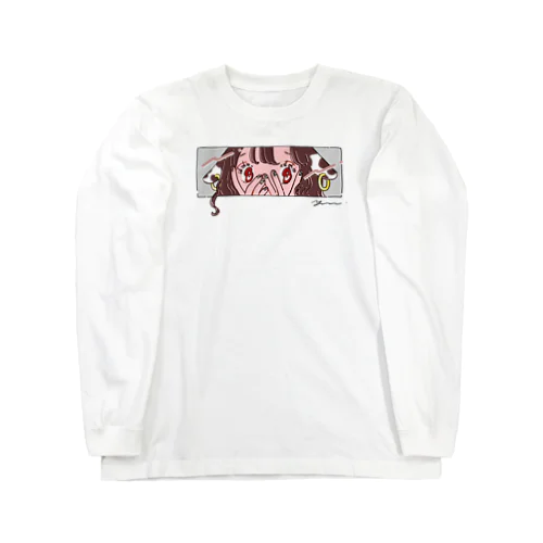 牛ガール Long Sleeve T-Shirt