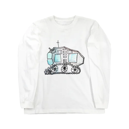 月面探査機 Long Sleeve T-Shirt