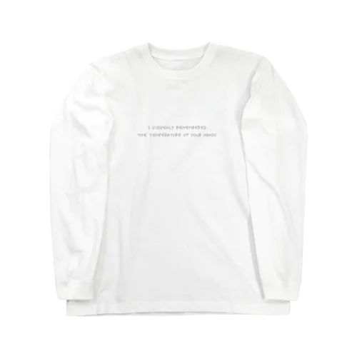 シンプル Long Sleeve T-Shirt