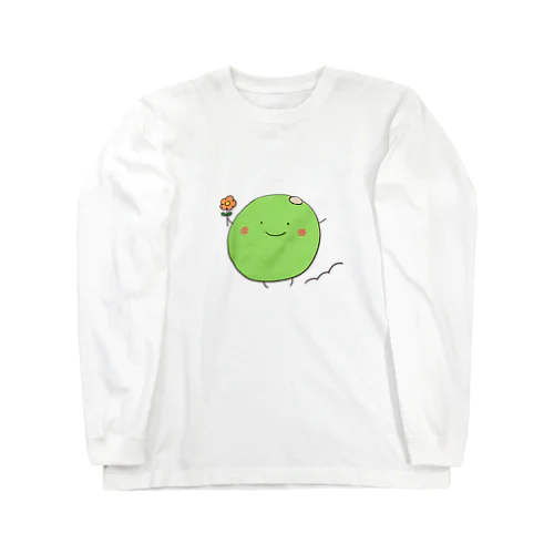 てゅーるーるーる　おまめ　おまめ Long Sleeve T-Shirt