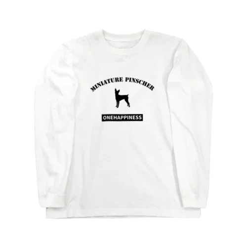 ONEHAPPINESS　ミニチュアピンシャー ロングスリーブTシャツ