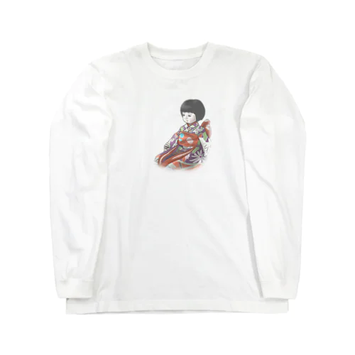 市松人形　聖（ひじり） Long Sleeve T-Shirt