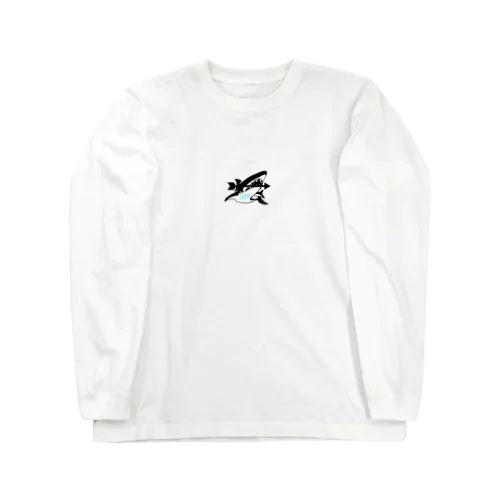 サメのシャーク ロングスリーブTシャツ