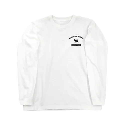 ONEHAPPINESS　シベリアンハスキー Long Sleeve T-Shirt