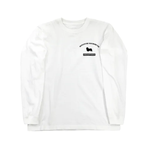 ONEHAPPINESS　ミニチュアダックスフンド Long Sleeve T-Shirt