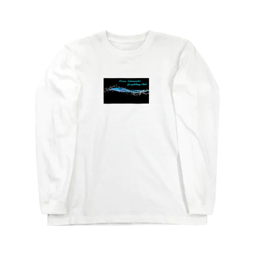 ocean salamander spearfishing club ロングスリーブTシャツ