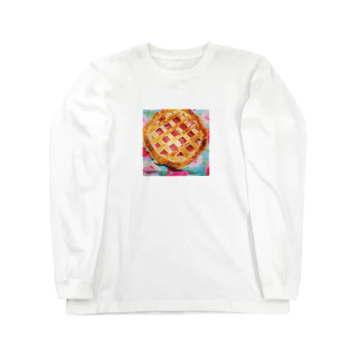 Sweet apple pie  ロングスリーブTシャツ