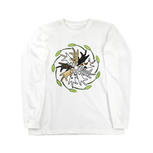 和猫じゃらし Long Sleeve T-Shirt