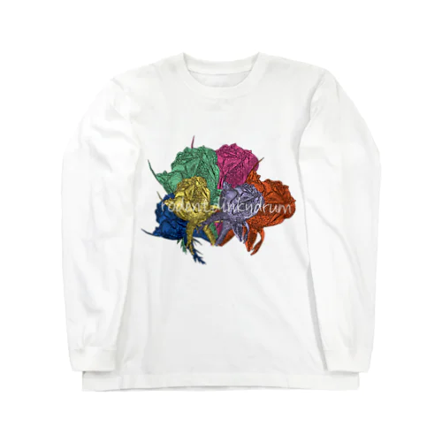 rodent dinky drum たまには洒落た薔薇でも。 Long Sleeve T-Shirt