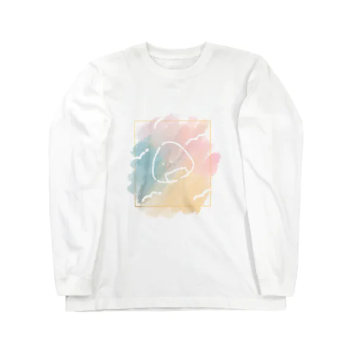 水彩おにぎり Long Sleeve T-Shirt