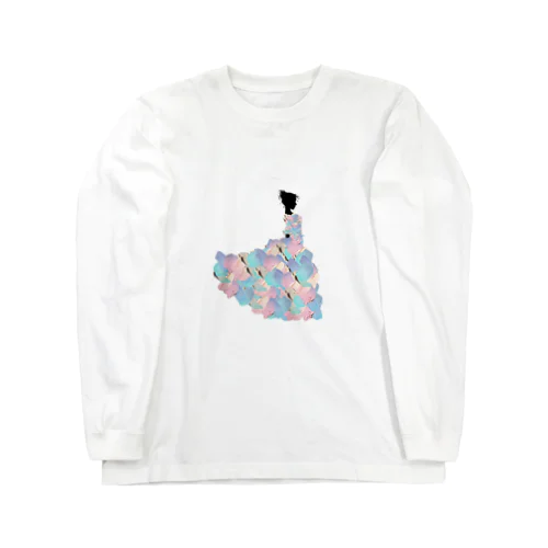 ペタルドレス ーペイントー Long Sleeve T-Shirt