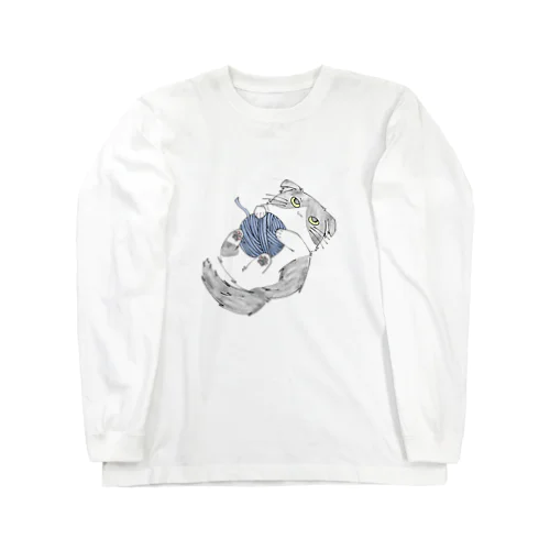 猫のレオ Long Sleeve T-Shirt