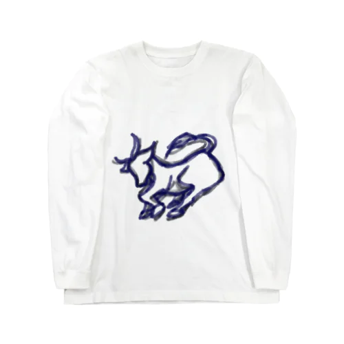 牛 Long Sleeve T-Shirt