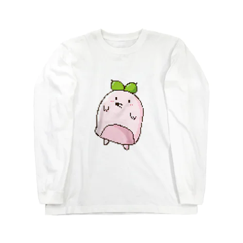 ドットもぐら Long Sleeve T-Shirt