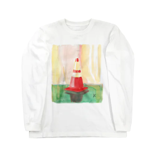 シングルコーン（Drawing） Long Sleeve T-Shirt